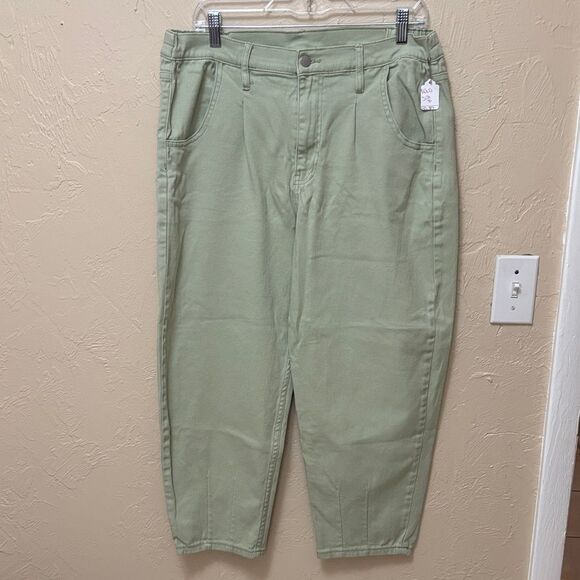 47. Aqua green jeans size 30 - Picture 1 of 3